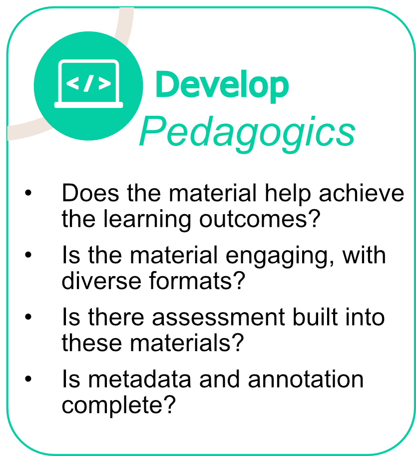 pedagogic considerations